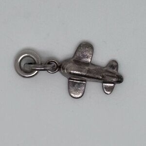 Sterling Silver Links of London Charm, Airplane